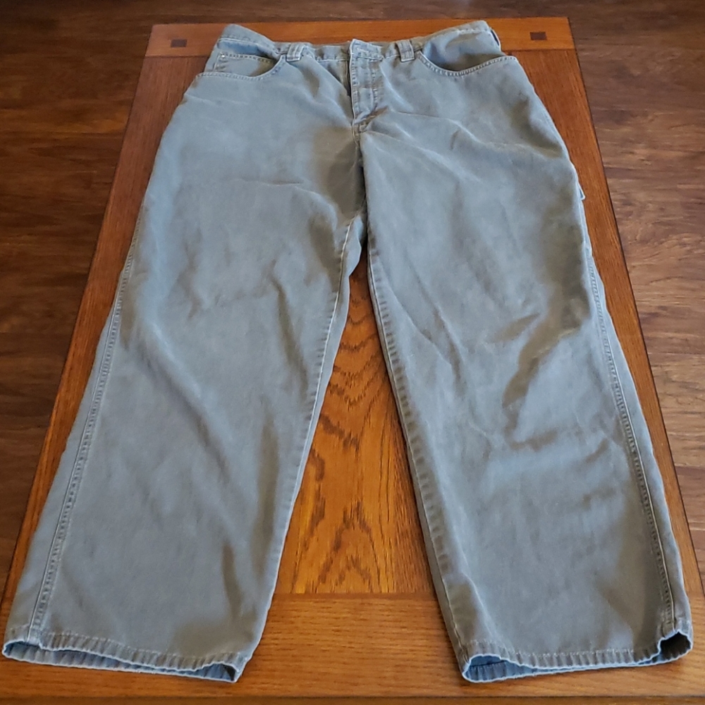 Men's Grey 34"x 34" Wrangler Brand Carpenter Pants